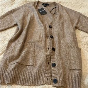 NWT button up cardigan sweater with pockets